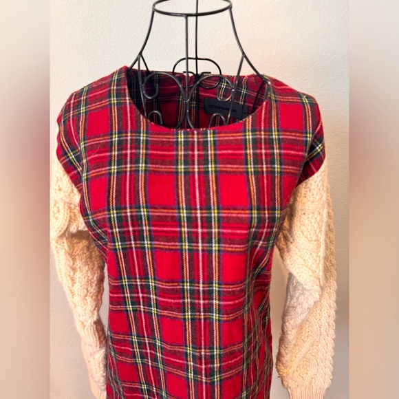 Vintage flannel sweater dress - Picture 5 of 8